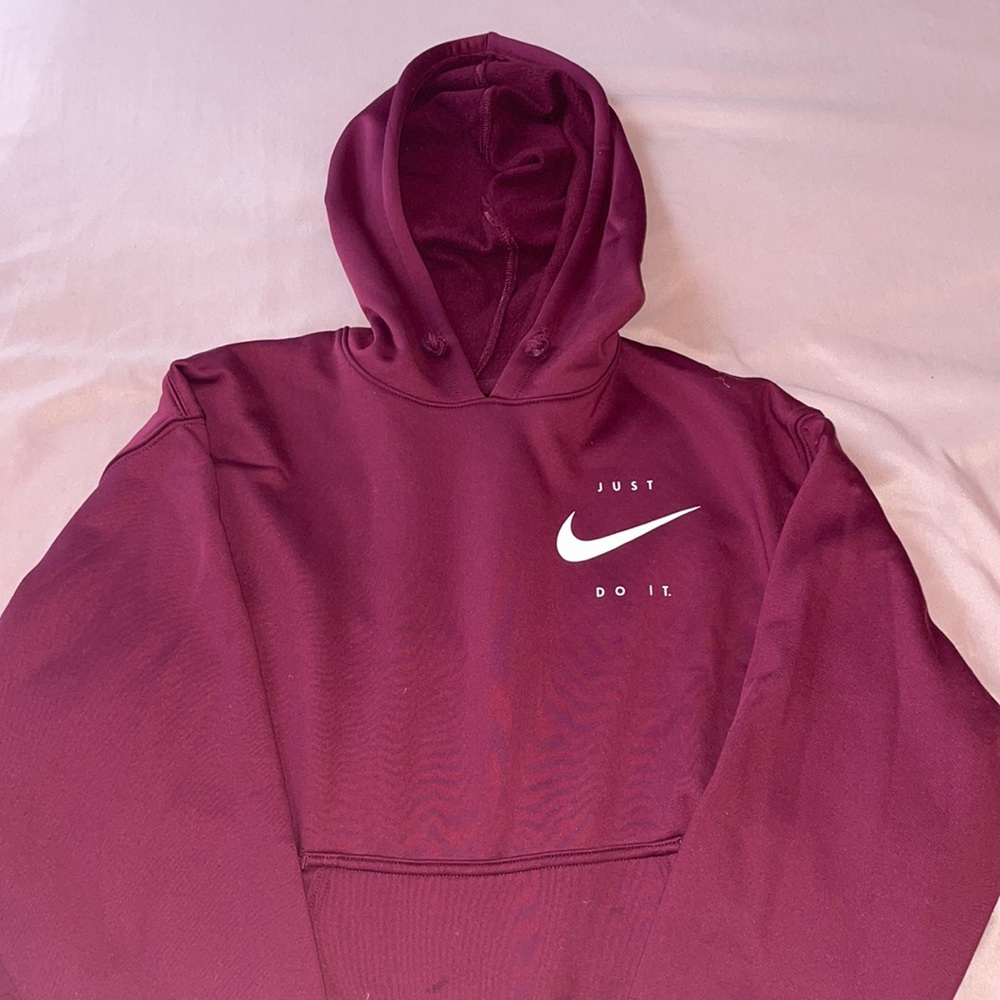 Nike fleece lined sweat shirt